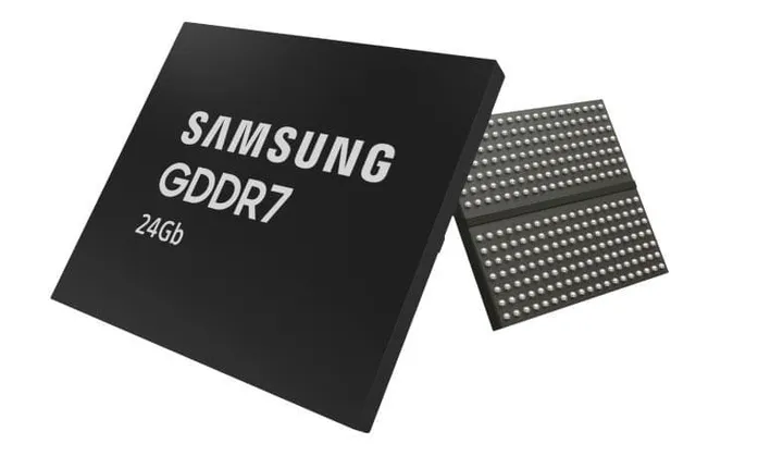 samsung 24gb gddr7 dram