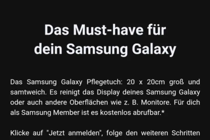 samsung cloth