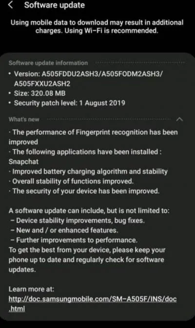 samsung galaxy a50