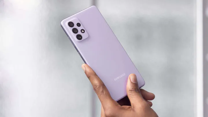 samsung galaxy a72 violet