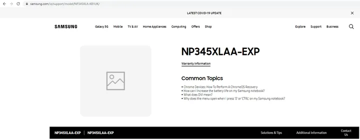 samsung galaxy book go support page 2