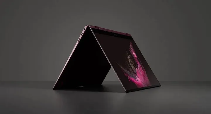 samsung galaxy book2 pro 360 view