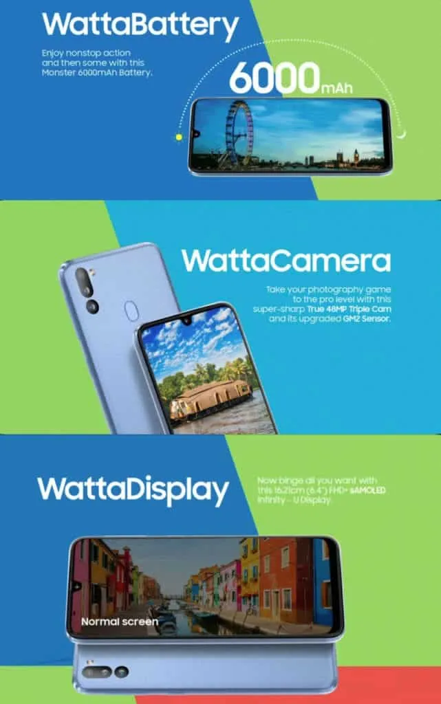 samsung galaxy m21 2021 edition amazon india landing page