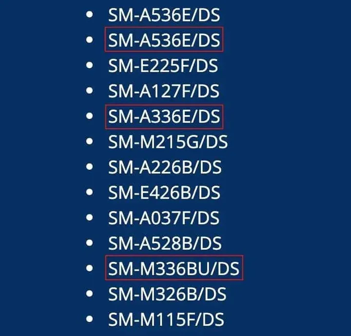 samsung galaxy m33 5g a33 5g a53 5g bis 1