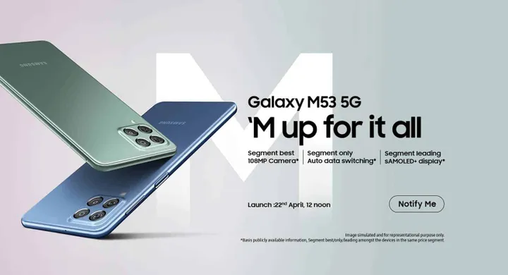 samsung galaxy m53 india launch date amazon india