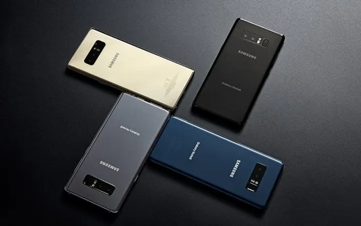 samsung galaxy note8 colors
