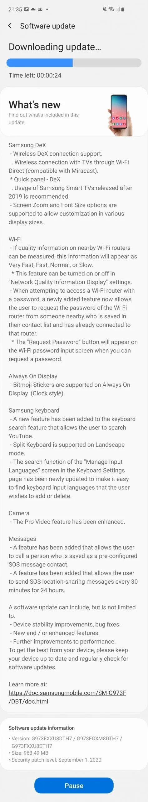 samsung galaxy s10 one ui 2 scaled