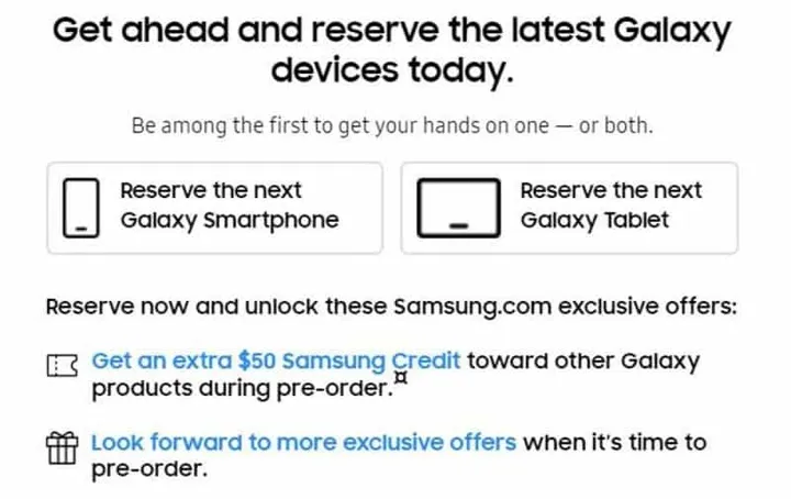 samsung galaxy s22 tab s8 reservation
