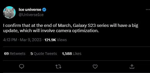 samsung galaxy s23 update