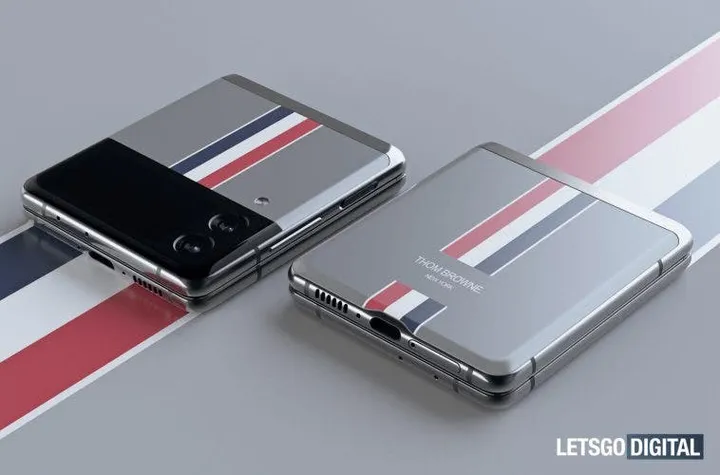 samsung galaxy z flip 3 thome browne edition 4