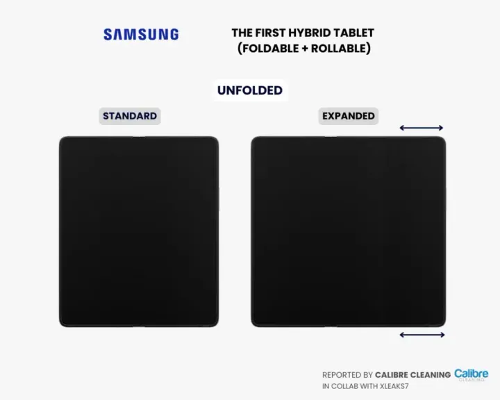 samsung rollable smartphone inside