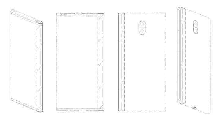 samsung waterfall display