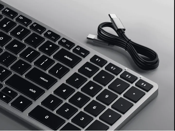 satechi slim x2 bluetooth backlight keyboard