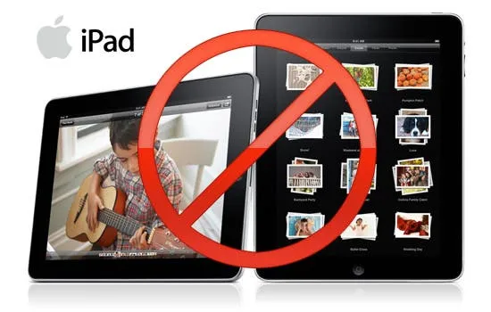 say no to apple ipad