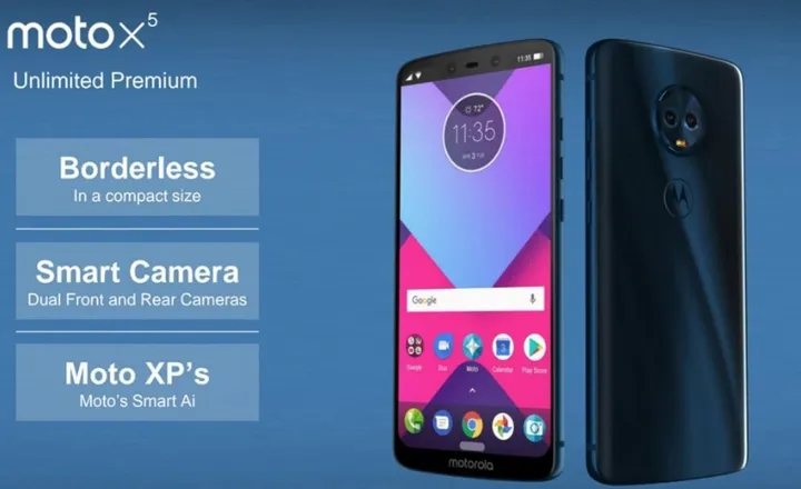 screenshot 2018 1 16 image from alleged moto x5 picture shows four cameras bezel less design iphone x like notch