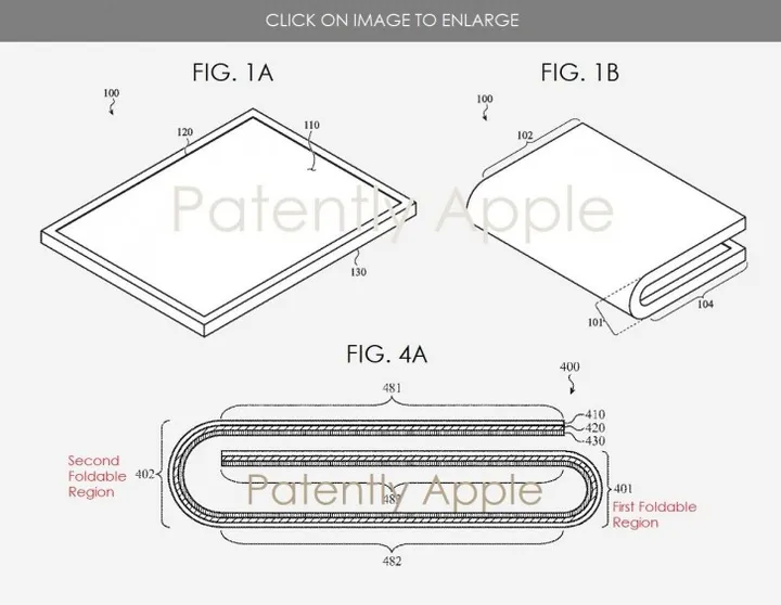 screenshot 2019 05 30 apple granted patent for foldable device heres what it could look like