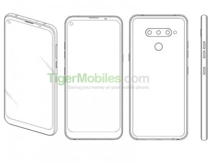 screenshot 2019 06 22 lg granted a patent for a phone with a punch hole front camera1
