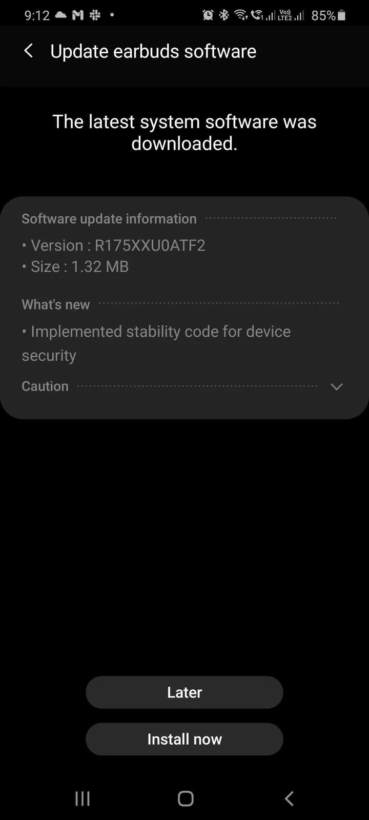 screenshot 20200612 211245 galaxy buds