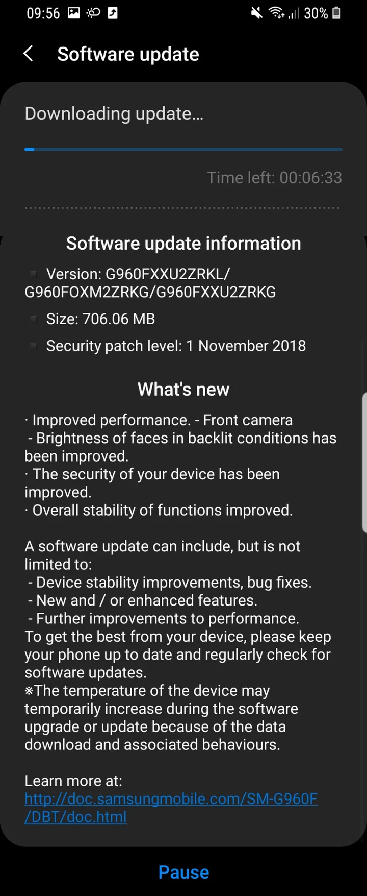 second android pie beta for galaxy s9