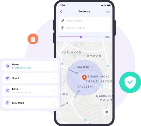 set safe geofences
