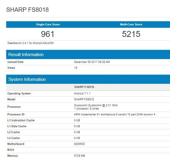 sharp fs8018