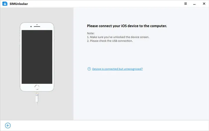 simunlocker connect iphone win