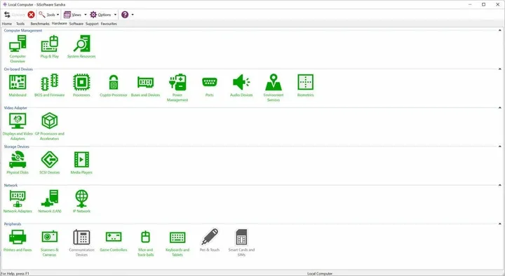 sisoftware sandra lite 1