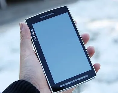 smartbook in hand