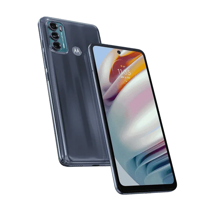 smartphone moto g60 128 gb imagem frontal curvada azul