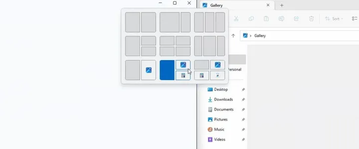 snap suggestions in windows 11 kb5036893
