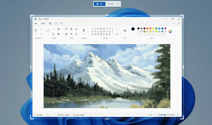 snipping tool b