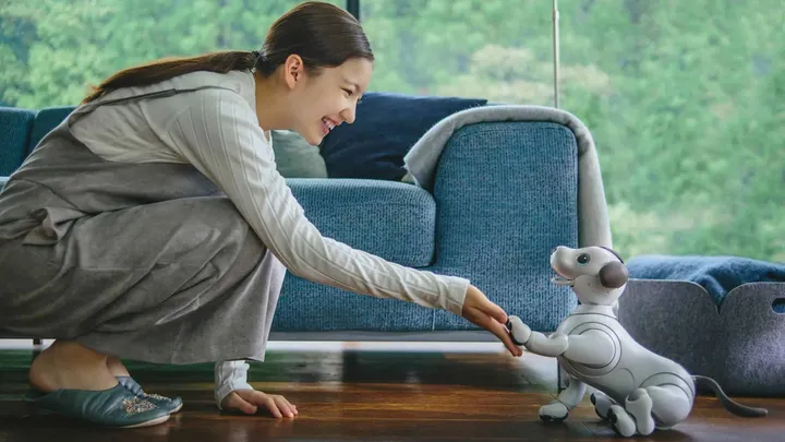 sony aibo robot dog dezeen hero