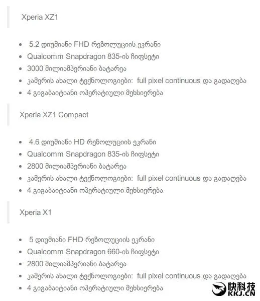 sony xperia xz1 2