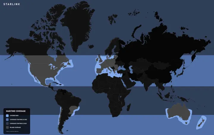 starlink map