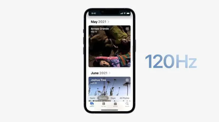 support third party apps to unlock 120hz display