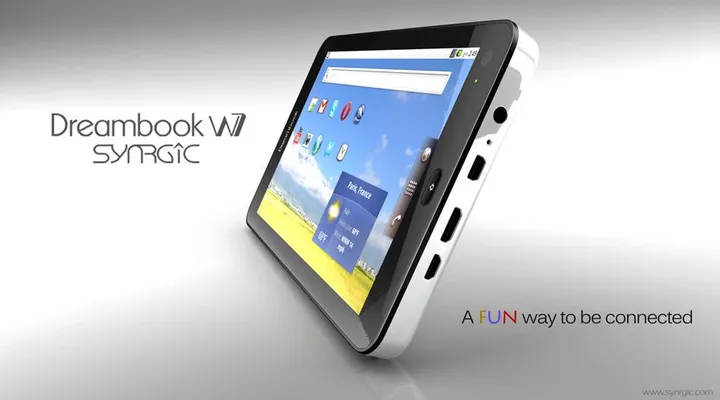 synrgic dreambook w7 android tablet 2