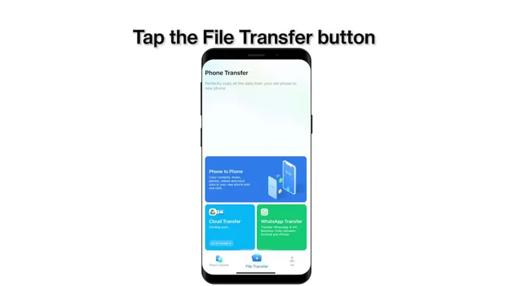 tap file transfer