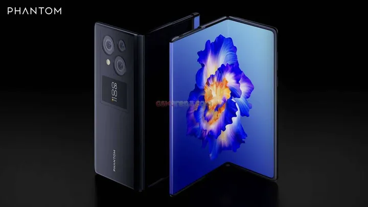 tecno phantom vision v front