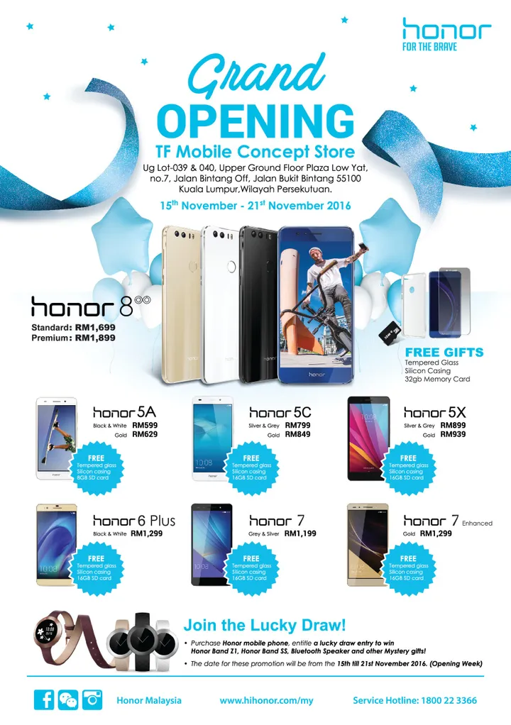 tf mobile and honor malaysia promotion