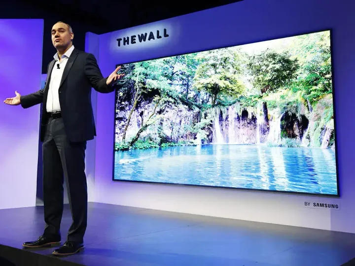 the wall tv