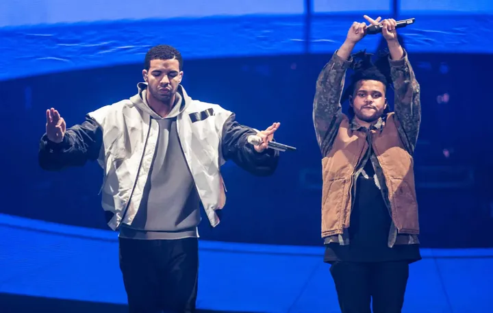 the weeknd and drake