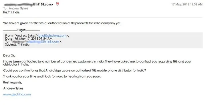 thl email androidguruz