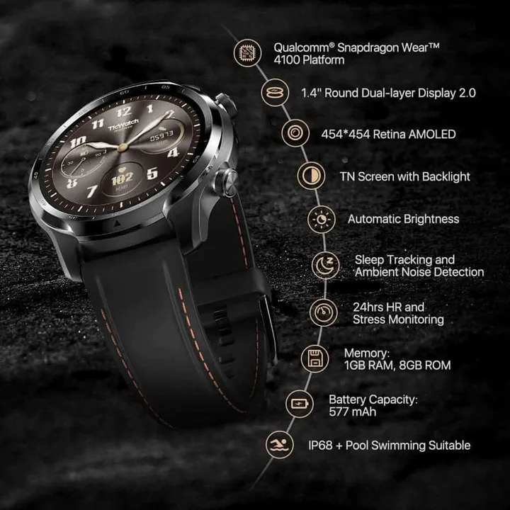 ticwatch pro 3 a