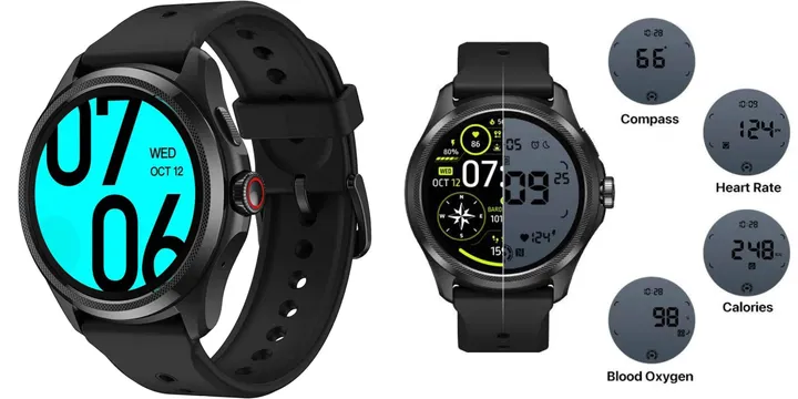 ticwatch pro 5 screen