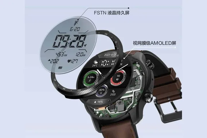 ticwatch pro x display