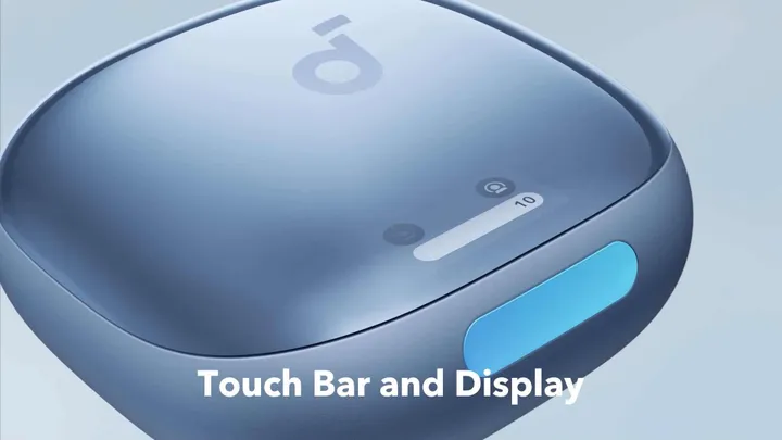 touch bar and display of liberty 4 pro