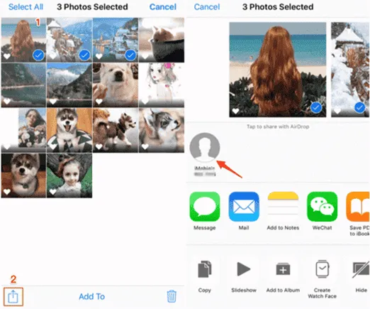 transfer photos from iphone to your ipad