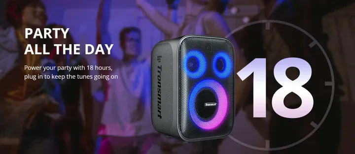 tronsmart halo 200 battery life