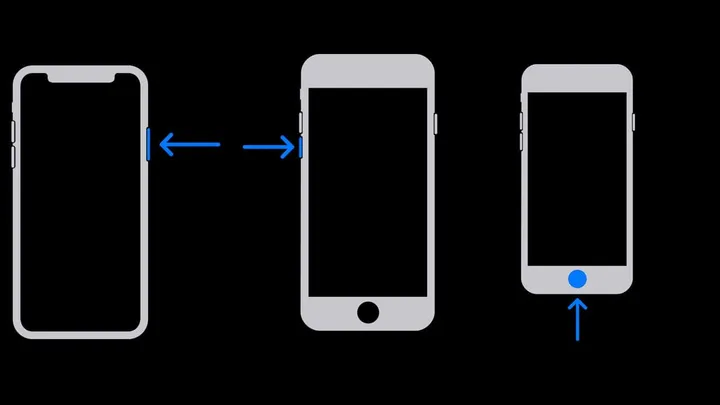 turning off the iphone to bypass passcode