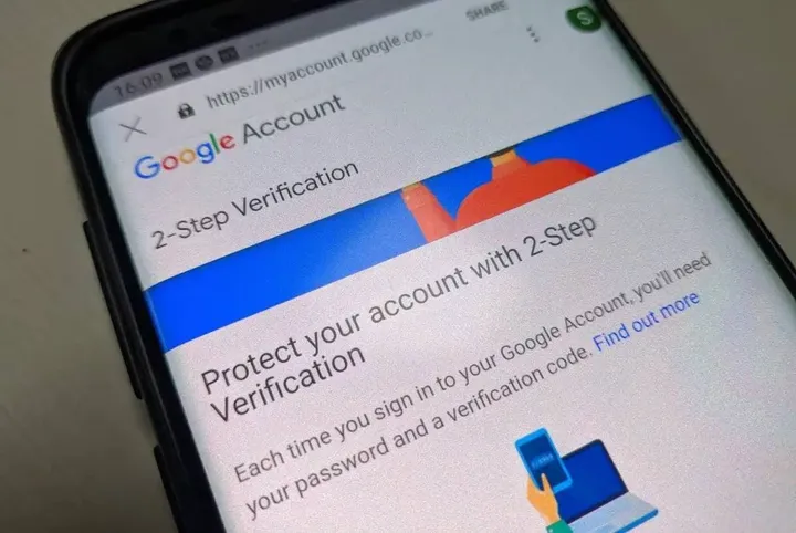 two factor authentication google account
